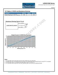 LEDDC25W-072-C0350-D Datasheet Page 3