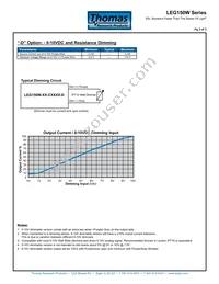LEG150W-425-C0350-D Datasheet Page 3