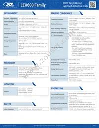 LEH600S48VC Datasheet Page 2