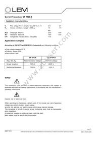 LF 1005-S/SP21 Datasheet Page 2
