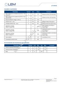 LF 1010-S Datasheet Page 3