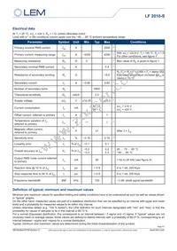 LF 2010-S Datasheet Page 4