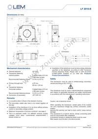 LF 2010-S Datasheet Page 7