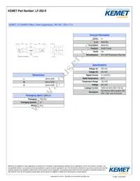 LF-202-9 Datasheet Cover