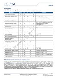 LF 210-S Datasheet Page 4