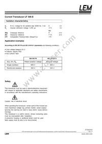 LF 306-S Datasheet Page 2