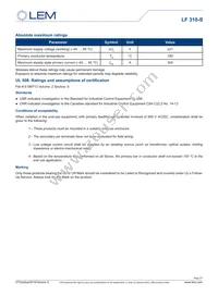 LF 310-S Datasheet Page 2