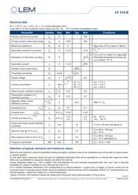 LF 310-S Datasheet Page 4