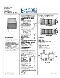 LF-428 Datasheet Cover