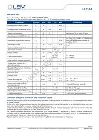 LF 510-S Datasheet Page 4