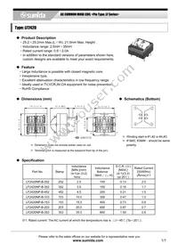 LF2420NP-353 Datasheet Cover