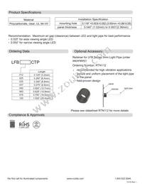 LFB100CTP Datasheet Page 2