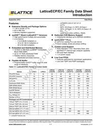 LFEC10E-3F484I Datasheet Page 2