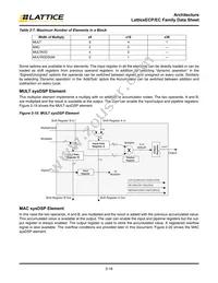 LFEC10E-3F484I Datasheet Page 19