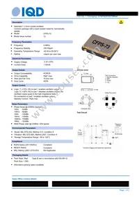 LFSPXO018379REEL Datasheet Cover