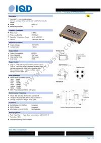 LFSPXO021890REEL Datasheet Cover