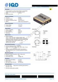 LFSPXO025165REEL Datasheet Cover