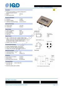 LFSPXO025912BULK Datasheet Cover