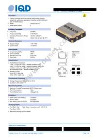 LFSPXO071231REEL Datasheet Cover