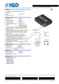 LFTCXO063714BULK Datasheet Cover