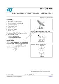 LFTVS18-1F3 Datasheet Cover
