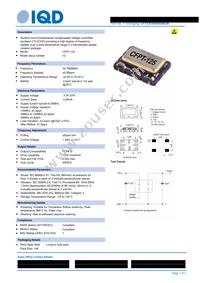 LFTVXO009909BULK Datasheet Cover