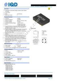 LFTVXO063708BULK Datasheet Cover