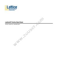LFXP6E-5T144C Datasheet Cover
