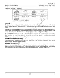 LFXP6E-5T144C Datasheet Page 9