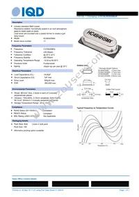 LFXTAL003058BULK Datasheet Cover