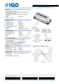 LFXTAL003151REEL Datasheet Cover