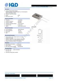 LFXTAL003174BULK Datasheet Cover