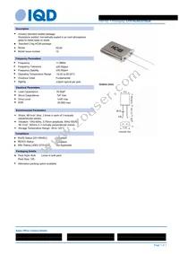 LFXTAL003327BULK Datasheet Cover