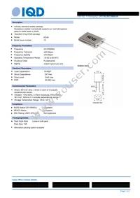 LFXTAL003386BULK Datasheet Cover