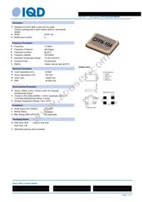 LFXTAL032878BULK Datasheet Cover