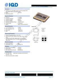 LFXTAL053099REEL Datasheet Cover