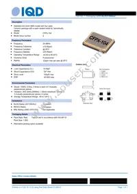 LFXTAL053798REEL Datasheet Cover