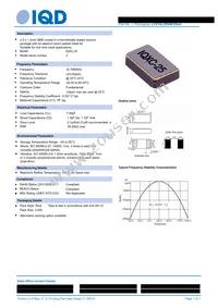 LFXTAL059461REEL Datasheet Cover