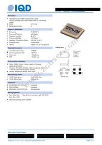 LFXTAL059528REEL Datasheet Cover