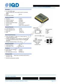 LFXTAL059585REEL Datasheet Cover