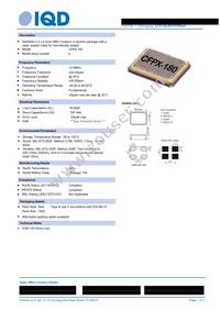 LFXTAL061070REEL Datasheet Cover