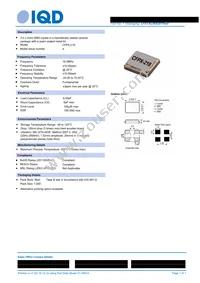 LFXTAL068297REEL Datasheet Cover