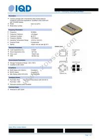 LFXTAL071267REEL Datasheet Cover