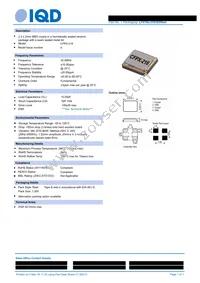 LFXTAL078382REEL Datasheet Cover