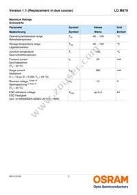 LG M670-J2M1-1-0-10-R18-Z Datasheet Page 3
