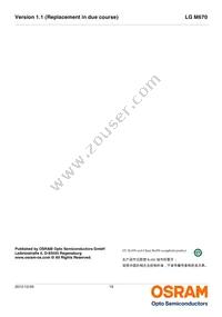 LG M670-J2M1-1-0-10-R18-Z Datasheet Page 19