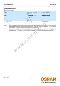 LG N971-KN-1 Datasheet Page 2