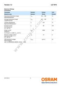 LG T676-P2R1-24-Z Datasheet Page 3