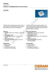 LG T679-E2H1-1-Z Datasheet Cover