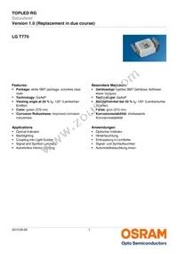 LG T770-K1L2-1-Z Datasheet Cover